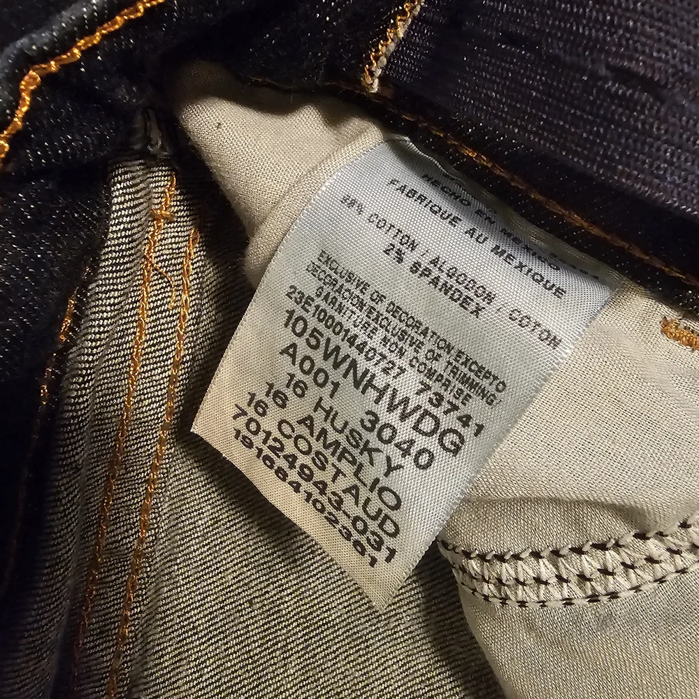 Wrangler Indigo Boys Bootcut Jeans Size 16 Husky - Picture 3 of 4